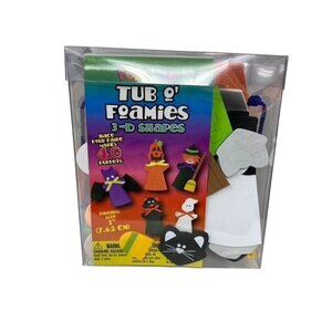 Foamies Finger Puppets Halloween 3-D Shapes